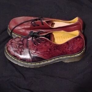 Dr. Martens  Cherry  Leather 1461 Oxford